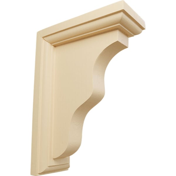 Ekena Millwork 2 1/4"W x 5"D x 7"H Hamilton Traditional Bracket, Maple BKT02X05X07HAMA - main